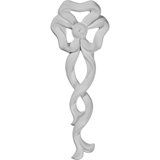 Versailles 9.5'' H x 3.5'' W x 0.62'' D Urethane Onlay Scroll