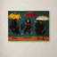 « ravens rain », reproduction sur toile tendue-33556041