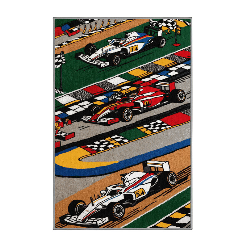 Washable Formula Sports Area Rug, Rectangle 2' x 3'