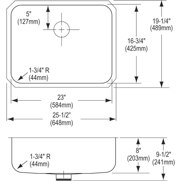 Dimensions du produit