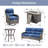 5-Piece Outdoor Wicker Patio Night Fire Pit Table Set With Coffee Table-1273524437-1273524442
