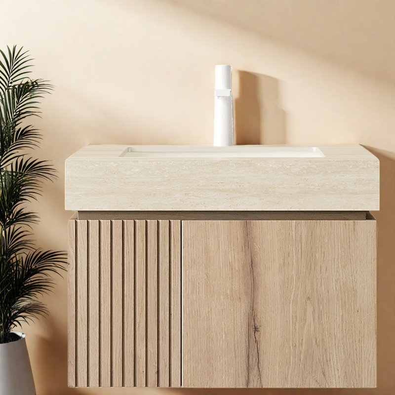 Meuble-lavabo et lavabo flottant 24 po