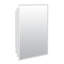 Lamberson 16.18'' W H Recessed Frameless Medicine Cabinet Mirror 2 Adjustable-42374184