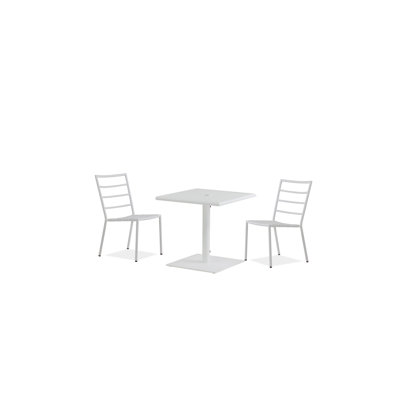 Ensemble de salle à manger carré pour 2 personnes