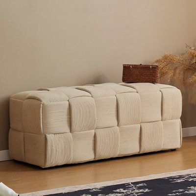 Banc avec revêtement