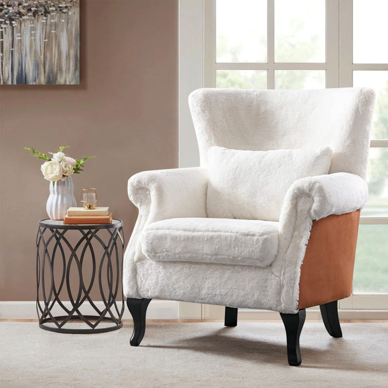 Taunton Velvet Wingback Chair