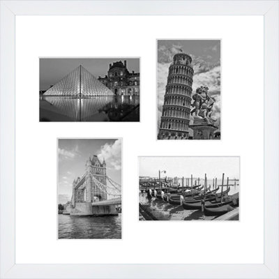 Addalie Wood Picture Frame with Mat