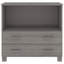 Ebern Designs Sideboard 85X35x80 Cm Solid Wood Pine-70631221
