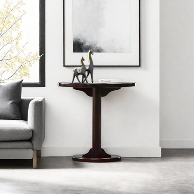 All Solid Wood Narrow Console Table