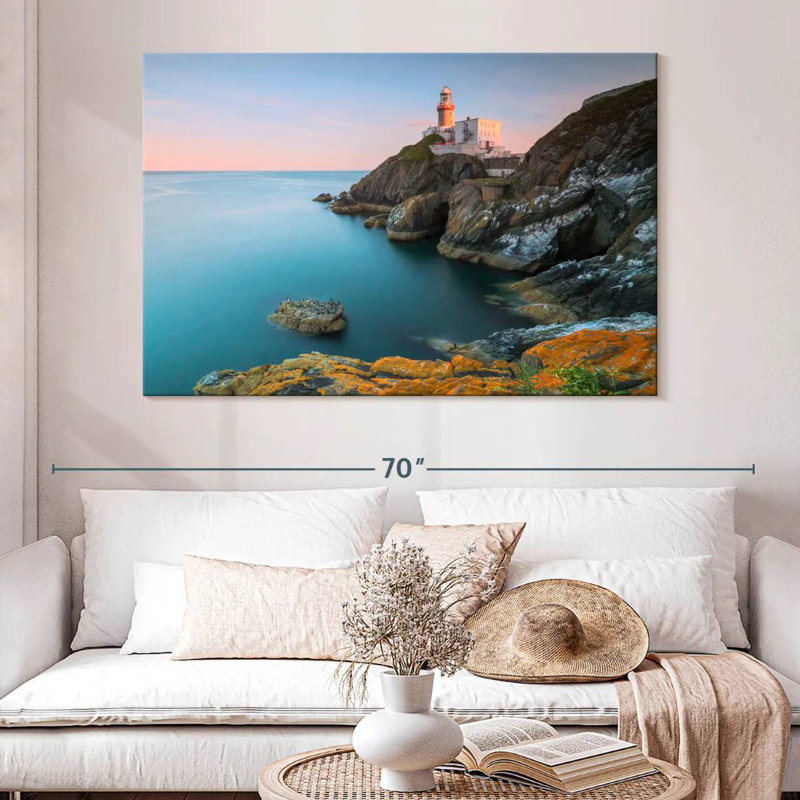 Aletra Ireland Baily Lighthouse, 34" H x 51" W