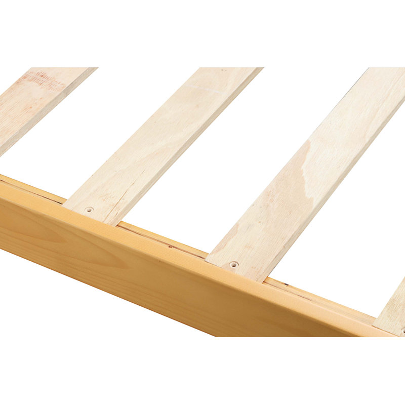 Lit plateforme Kylan, Simple, Naturel