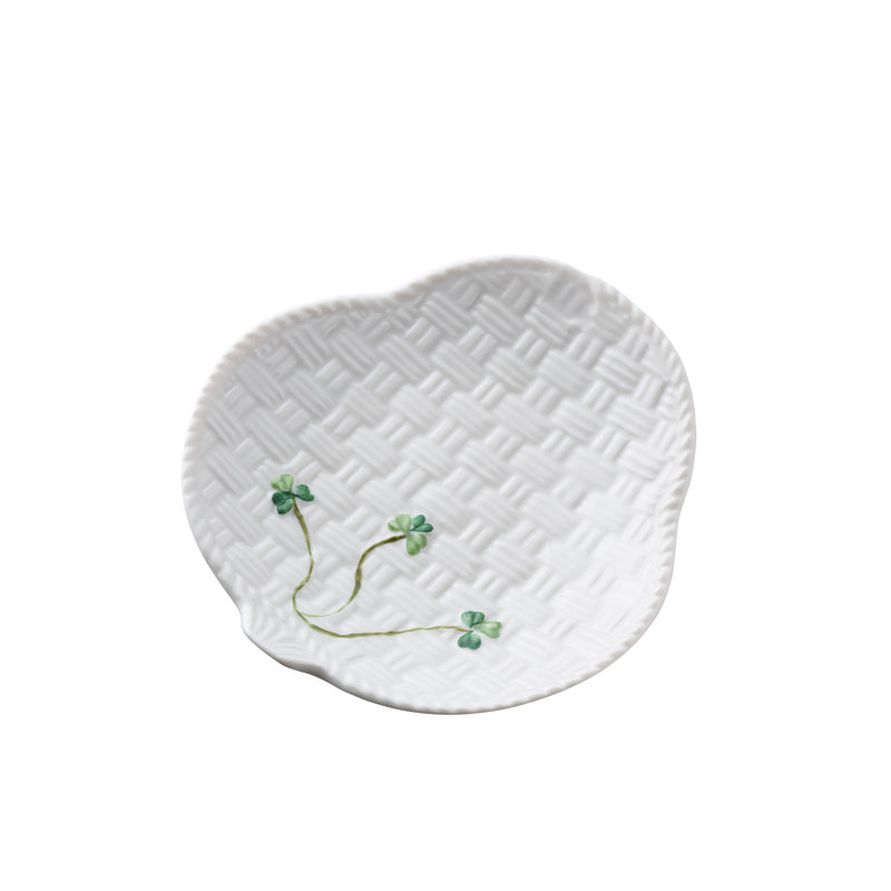 Shamrock Canape Plate