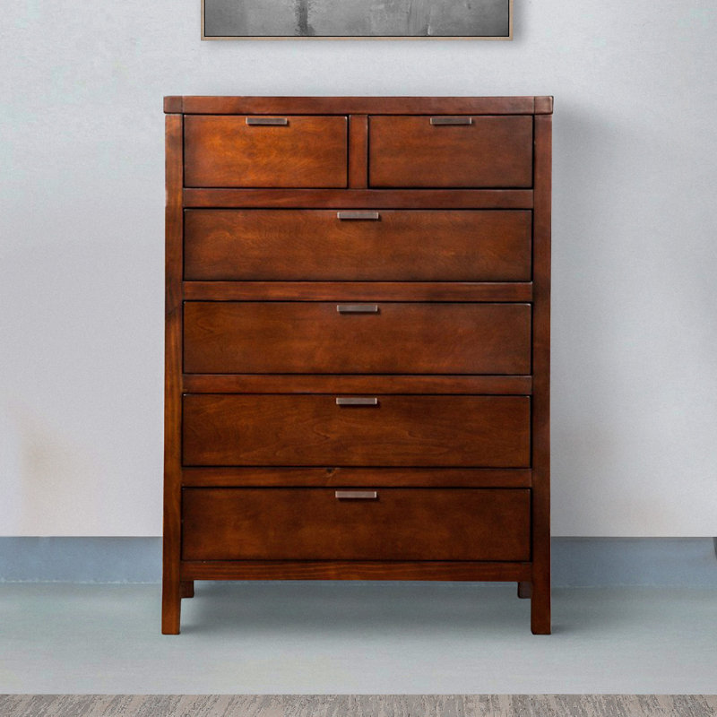 Commode 6 tiroirs bien nettoyée Lafaye