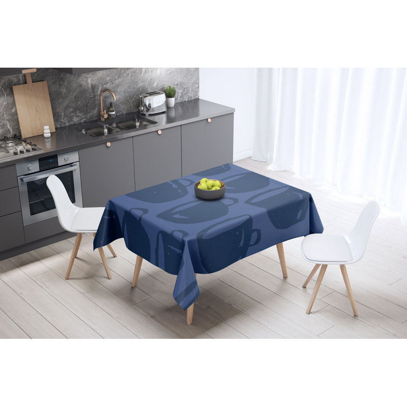 East Urban Home kitchen decoration, tablecloth, 140 x 160cm - Designed and made in Turkey