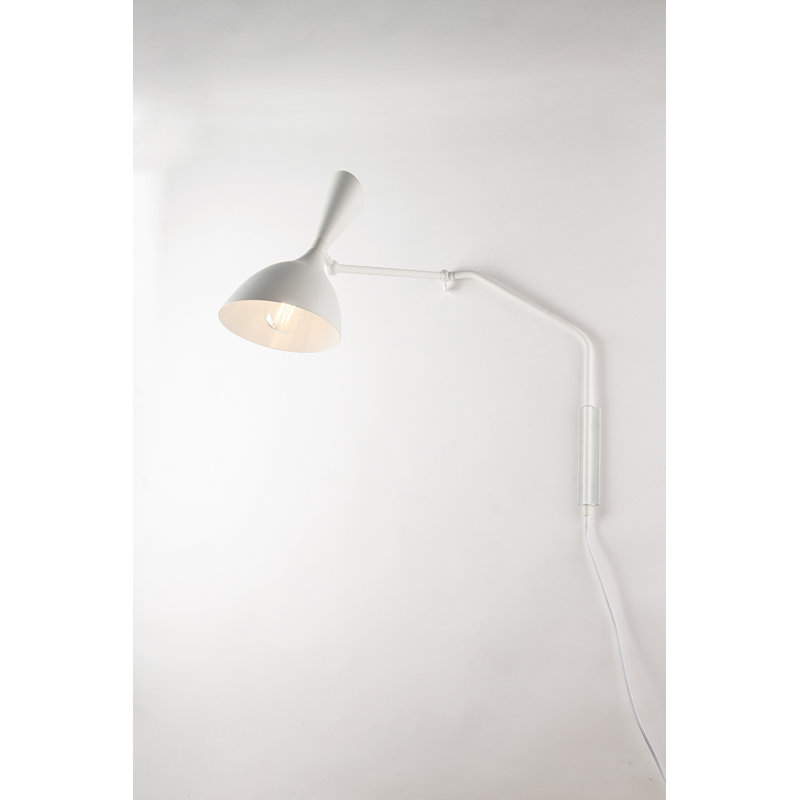 Camreigh Aluminium (hammered) Barn Light, White, White