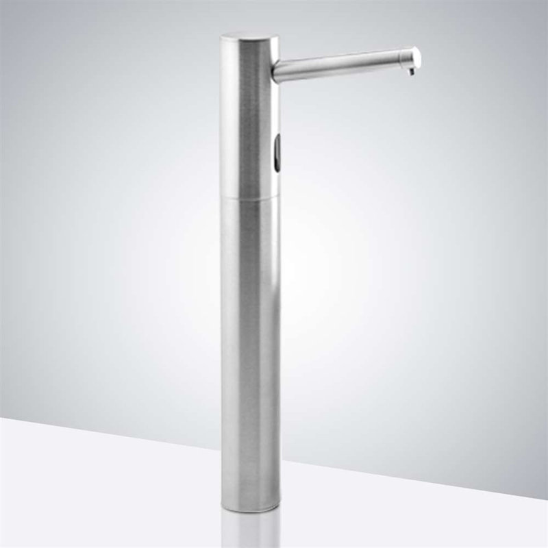 Distributeur de savon sans contact Fontana Geneva, Nickel brossé