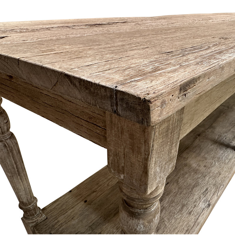 Table Peabody, bois récupéré