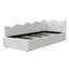 Upholstered Bed Daybed with Storage 90 x 200 cm, Sofa Bed with Metal Slatted Frame-126450422