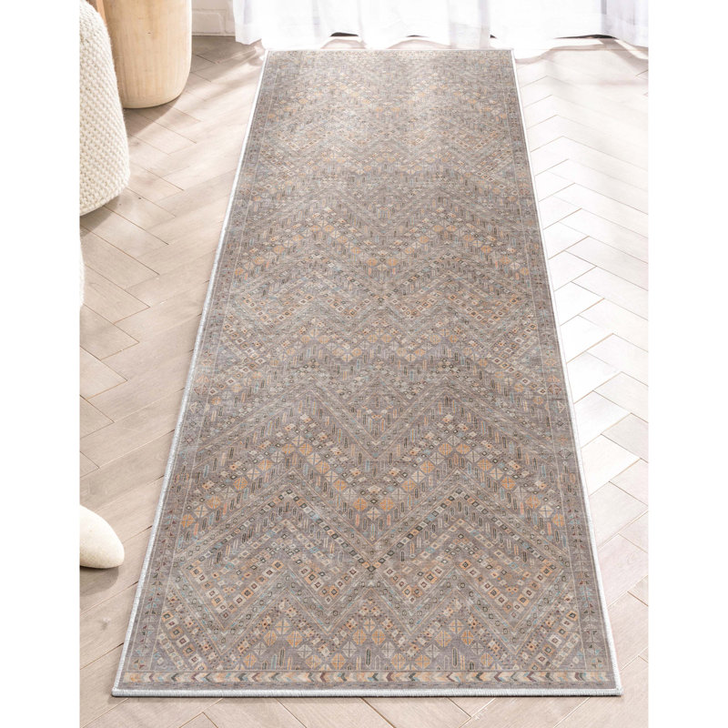 Performance Geometric Indoor Rug, Runner 2'3" x 7'3"