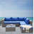 Salkeld Sectional Seating Group with Cushions