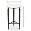 Mykos Marble End Table