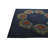 7 Ft Rectangle Pharris Navy Blue Rug