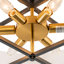 Glass Semi Flush Mount