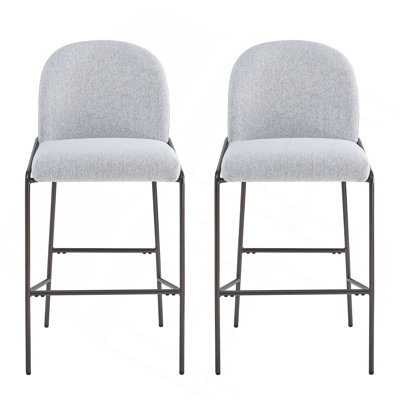 Ensemble de 2 tabourets de bar Galen