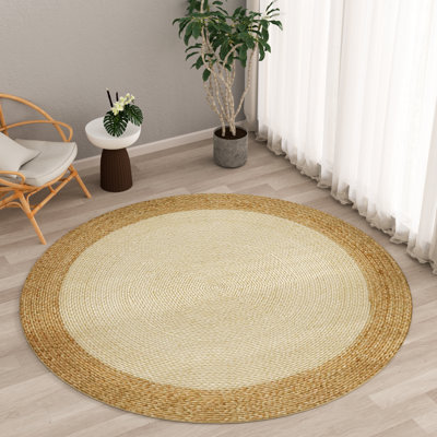 Kayleigh Hand-Braided Jute Area Rug