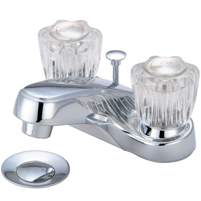 Elite Centerset 2-handle Bathroom Faucet with Drain Assembly