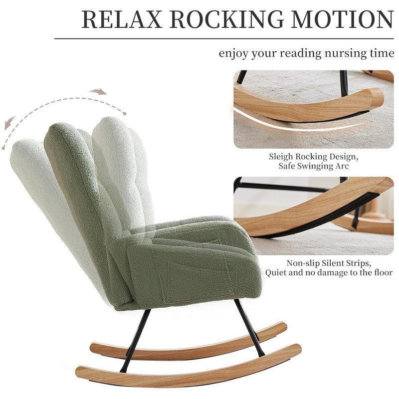 Rocking Chair, Green