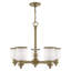 Lustre 5 lumières façon bougie Jampier-1277406307