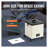 100W Solder Fume Extractor with 3-Stage Filtration, 240 m³/h Airflow Smoke Absorber for Soldering and Engraving