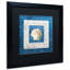 Maeda «Sea Shell III on Blue» par Belinda Aldrich, impression encadrée-13609652-13609654