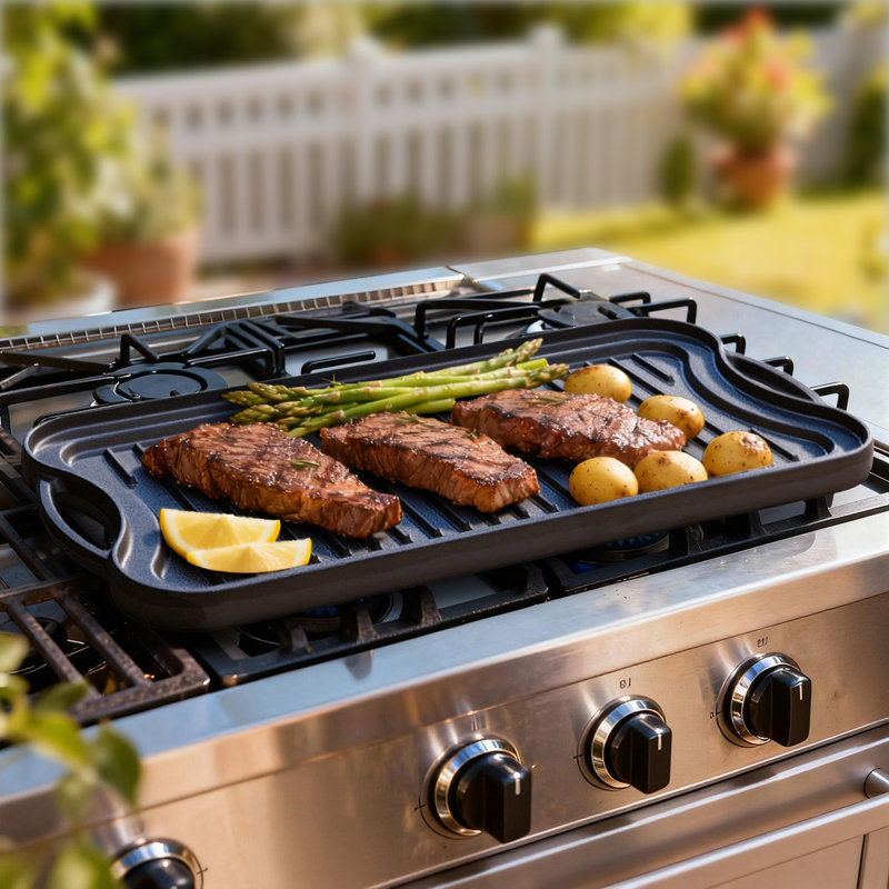 26cm Cast Iron Griddle