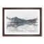 Lake McDonald Montana in Abstract - Picture Frame Graphic Art Print-55777640-55777641
