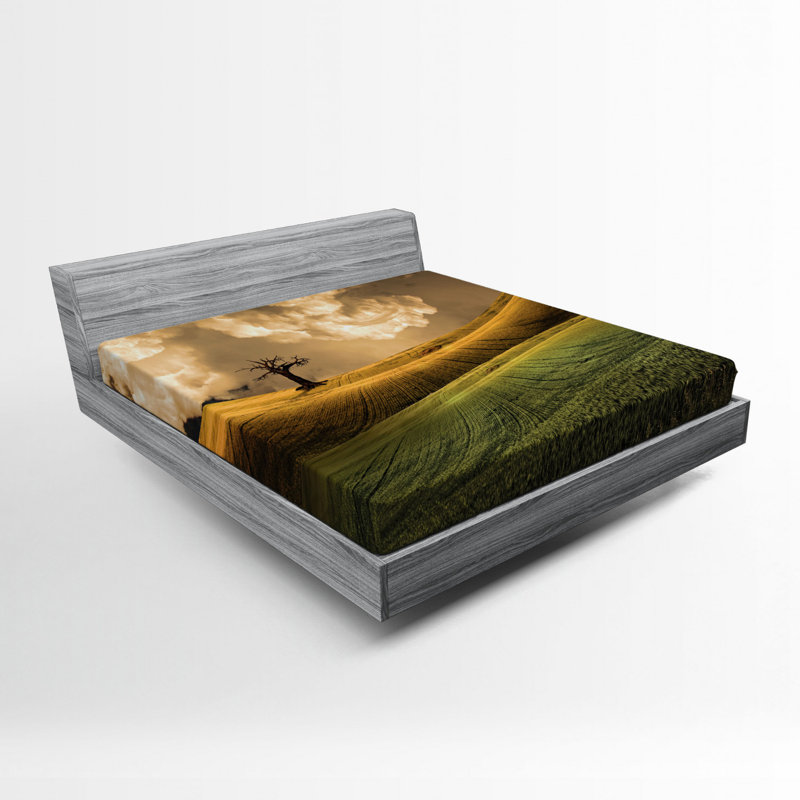 Drap ajusté nature, Drap-housse de taille double