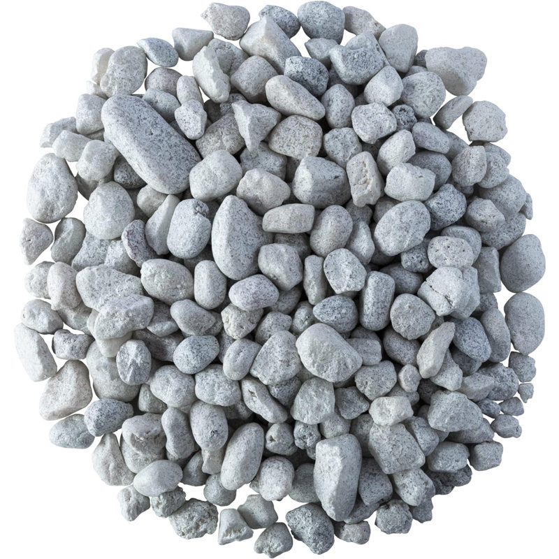 Aquarium Gravel 5 Pounds, White, Complements Glofish Tanks