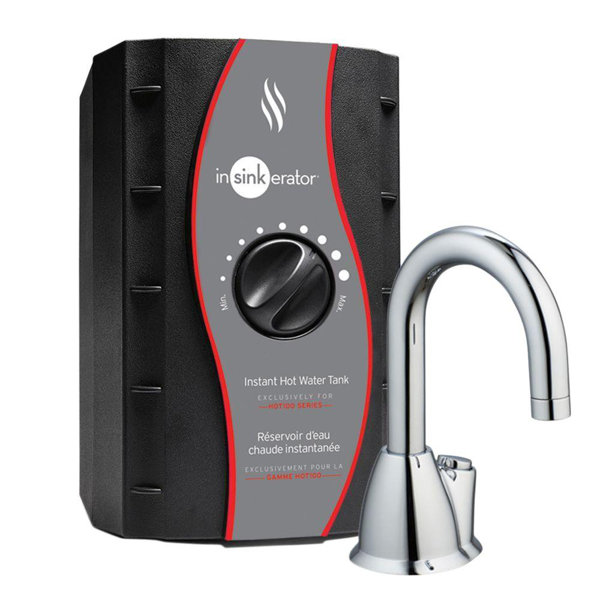Distributeur Eau Chaude Instantanée 2000W 3L - Température Réglable 5 Niveaux, Veilleuse LED