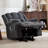 38.19" Wide Modern Power Lift Massage & Heating Recliner Chair With Cupholders & Side Pockets, Ideal For Elderly-683236448