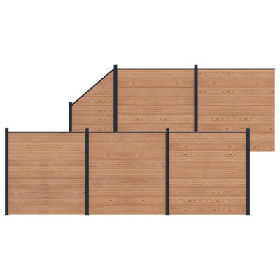 965 cm W Fencing Kits Fencing with 6 Panel(s) Included