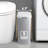 Automatic Motion Sensor Bathroom Trash Can with Lid-115709092-115709097