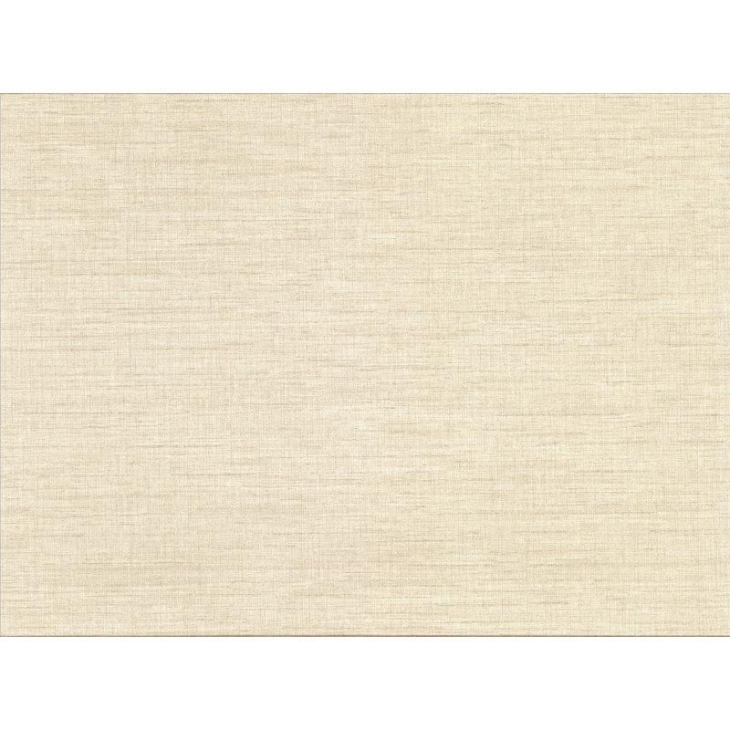 Rouleau de papier peint lin L 27 pi x l 27 po, Crème