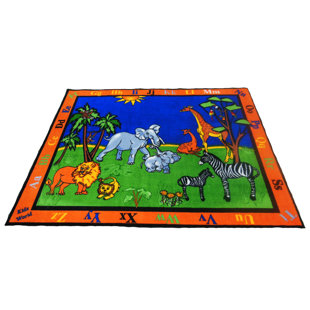 Precious Babies Rectangle Nylon Rug