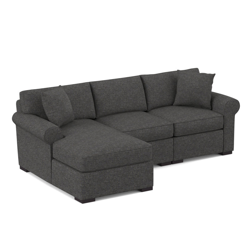 Star Upholstered L-Shaped Sectional, Thrillist Denim Sustain®, Left Hand Facing