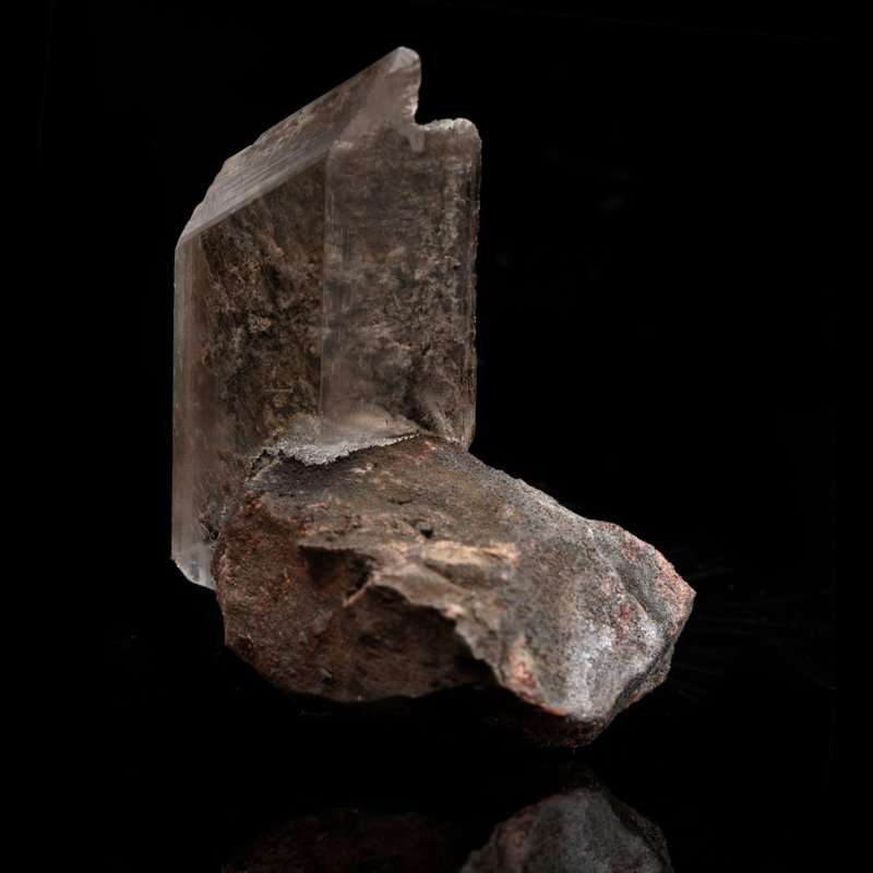 Naica Selenite on Matrix // 175 Grams