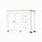 74.8" Kitchen Island With Extendable Dining Table, Kitchen Storage Cart With 3 Drawers, Power Outlet, Rolling Kitchen Island On Wheels With Spice Rack And 2 Door Cabinet, For Kitchen-788988109