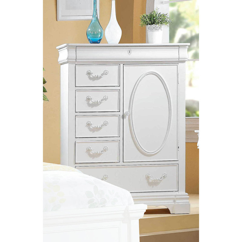 Commode combinée 5 tiroirs Dagh