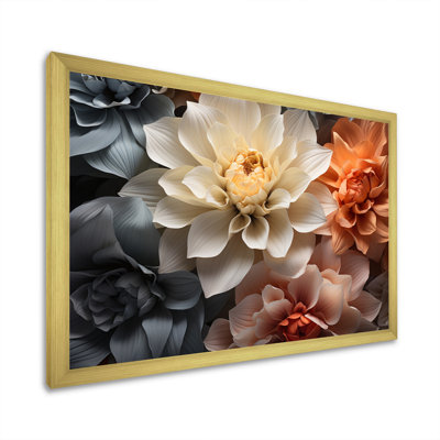 " White Peach Abstract Still Lifes "