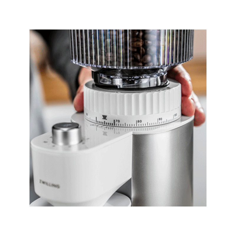 ZWILLING Enfinigy Coffee Bean Grinder, Silver